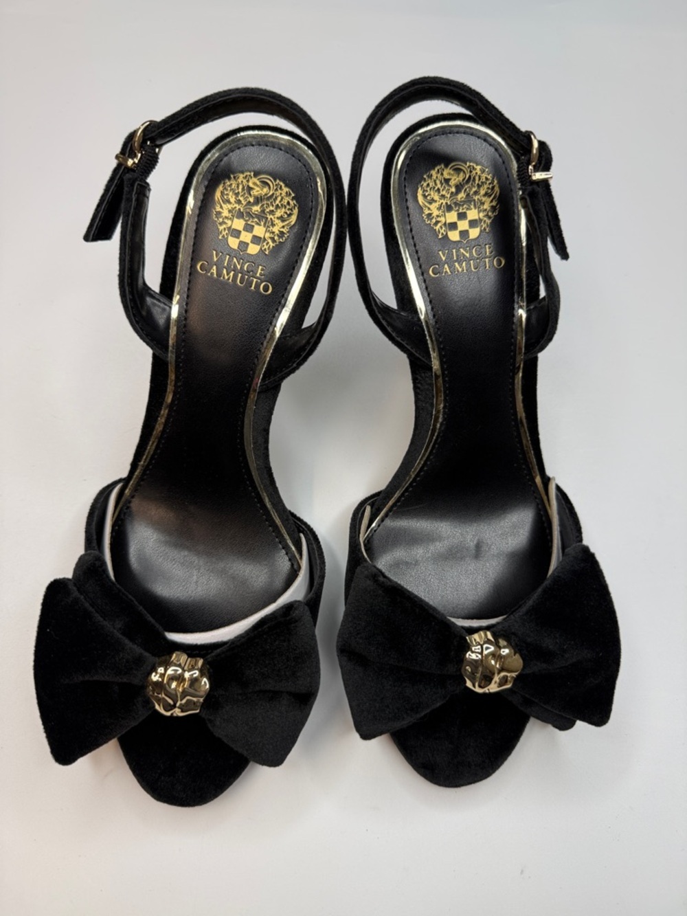 Vince Camuto Women's Paycen High-Heel Bow Dress Sandals- Size 8M - Picture 5 of 9